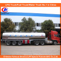 30t Skin Milk Trailer en 8000gal Bulk Milk Tanker Trailer